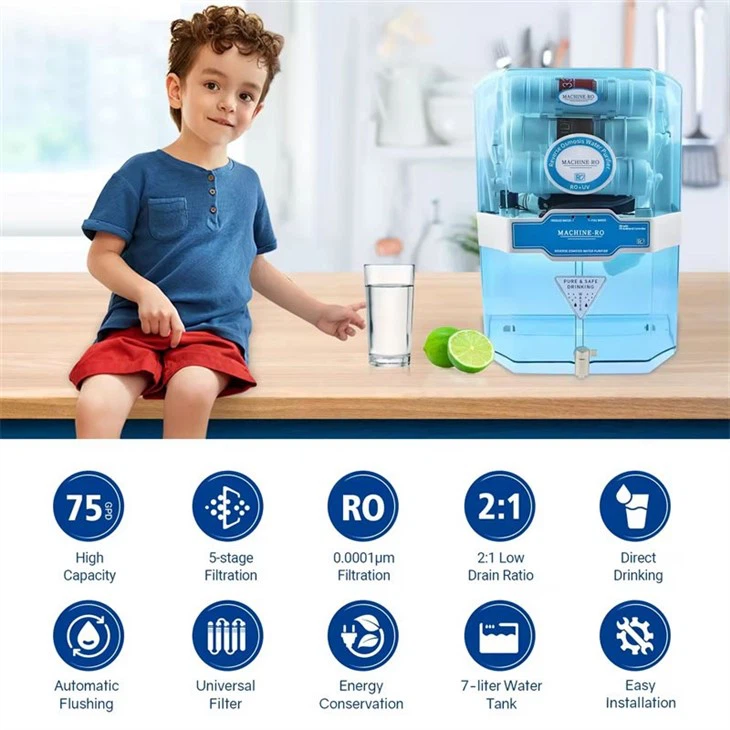75gpd 100gpd 6 Stage RO Water Purifier supplier